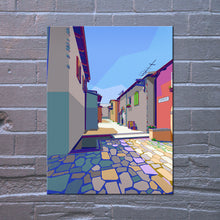 Load image into Gallery viewer, Inferno Mid Metal Print **DAMAGED**