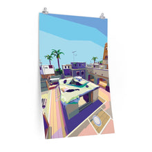 Load image into Gallery viewer, Mirage B Bombsite Giclée Print